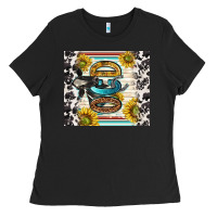 Ocd With Cow Ladies Tee | Teevron