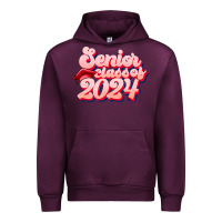 Mauve Wine senior class of 2024 Urban Hoodie - JahusDesignShop