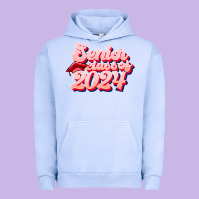 Senior Class Of 2024 Urban Hoodie Designed By Jahusdesignshop
