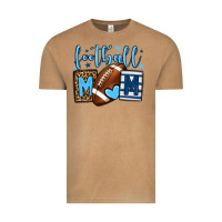 Vintage Camel Football mom blue team color  mother's day Vintage Tee - HowdyJamesFarm