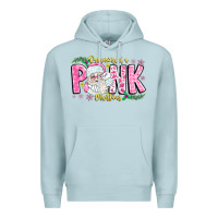 Blue Mist dreaming of a pink christmas Premium Hoodie - CowhideDigitalArt