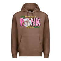 Chestnut dreaming of a pink christmas Premium Hoodie - CowhideDigitalArt
