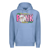Colony Blue dreaming of a pink christmas Premium Hoodie - CowhideDigitalArt