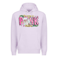 Lilac dreaming of a pink christmas Premium Hoodie - CowhideDigitalArt