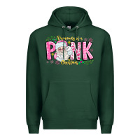 Sports Green dreaming of a pink christmas Premium Hoodie - CowhideDigitalArt