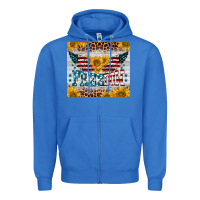 True Royal freedom 4th of july Zipper Hoodie - BarkalooDesign