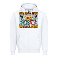 White freedom 4th of july Zipper Hoodie - BarkalooDesign