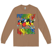 Toasted Coconut Perfectly unique Autism Awareness Day Long Sleeve Tee - FaDigitalArtStudio