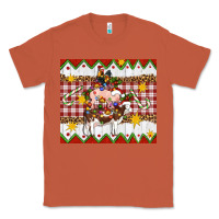 Copper Stacked Christmas Farm Classic Tee - Artiststas