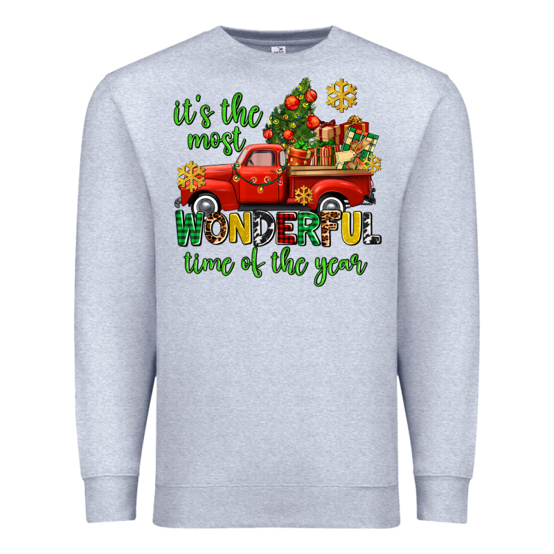 Its The Most Wonderful Time Of The Year Premium Sweatshirt by AdoDesignShop | Teevron
