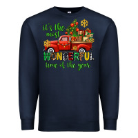 Navy its the most wonderful time of the year Premium Sweatshirt - AdoDesignShop