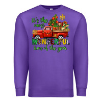 Purple its the most wonderful time of the year Premium Sweatshirt - AdoDesignShop
