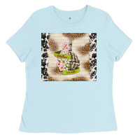 Baby Blue sensitive savage Ladies Tee - TumblerDesignByShophia