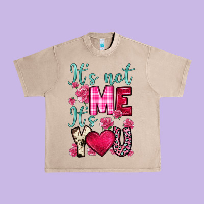 It S Not Me It S You Urban Heavy Tee Designed By Oliviacreatesart