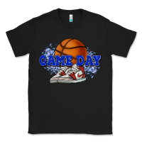 Black game day basketball Classic Tee - HowdyJamesFarm