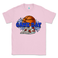 Bubblegum Pink game day basketball Classic Tee - HowdyJamesFarm