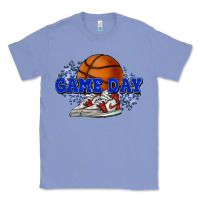 Colony Blue game day basketball Classic Tee - HowdyJamesFarm