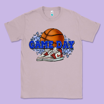 Game Day Basketball Classic Tee Designed By Howdyjamesfarm