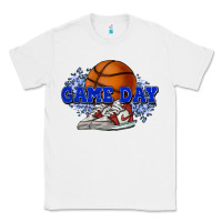 White game day basketball Classic Tee - HowdyJamesFarm