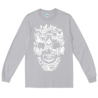 Moon Dust Matching Family French Bulldog Dog Skull Costume Halloween Long Sleeve Tee - maiPhamDesign