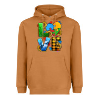 Meerkat love with heart sunflower Heavyweight Hoodie - AdoDesignShop