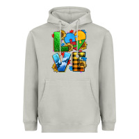 Moon Dust love with heart sunflower Heavyweight Hoodie - AdoDesignShop