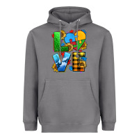 Storm love with heart sunflower Heavyweight Hoodie - AdoDesignShop