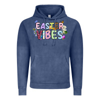 Vintage Denim Easter vibes Vintage Hoodie - OliviaCreatesArt