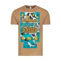 Vintage Camel Mama needs a drink slim can cooler mother's day Vintage Tee - HowdyJamesFarm