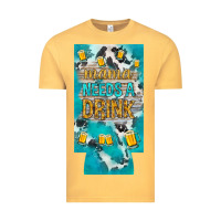 Vintage Mustard Mama needs a drink slim can cooler mother's day Vintage Tee - HowdyJamesFarm