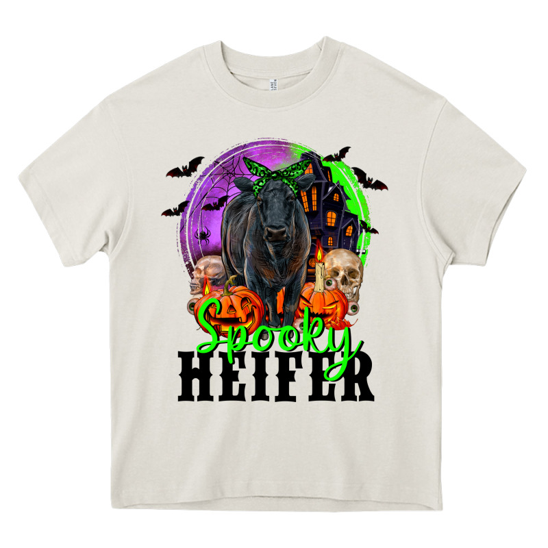 Spooky Heifer Black Angus Heavy Core Tee by RanaPortraitStore | Teevron