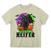 Mossy spooky heifer black angus Heavy Core Tee - RanaPortraitStore
