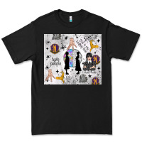 Black gothic girl and colorful girl Premium Tee - TumblerDesignByShophia