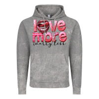 Cloud Rock Love more worry less Vintage Hoodie - FaDigitalArtStudio