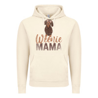 Vintage Artic Dog Lover Women Gift Weenie Mama Pet Mom Wiener Dachshund Vintage Hoodie - maiPhamDesign