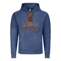 Vintage Denim Dog Lover Women Gift Weenie Mama Pet Mom Wiener Dachshund Vintage Hoodie - maiPhamDesign