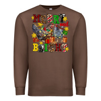Chestnut chicken merry and bright Premium Sweatshirt - AdoDesignShop