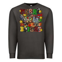 Smoke chicken merry and bright Premium Sweatshirt - AdoDesignShop