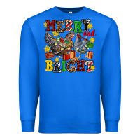 True Royal chicken merry and bright Premium Sweatshirt - AdoDesignShop