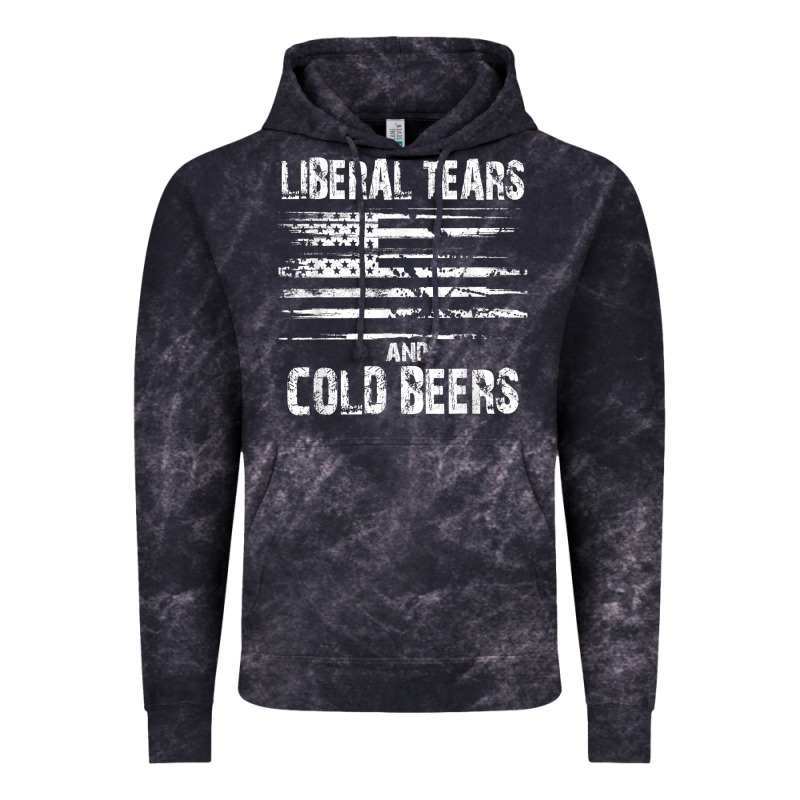 Liberal Tears And Cold Beers   Funny Political T Shirt Vintage Hoodie by maiPhamDesign | Teevron