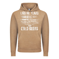Vintage Coffee liberal tears and cold beers   funny political t shirt Vintage Hoodie - maiPhamDesign