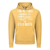 Vintage Mustard liberal tears and cold beers   funny political t shirt Vintage Hoodie - maiPhamDesign