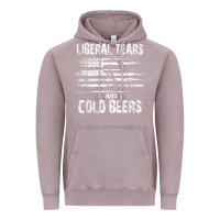 Vintage Zinc liberal tears and cold beers   funny political t shirt Vintage Hoodie - maiPhamDesign