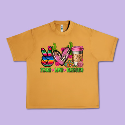 But First Cafecito Y Chismecito Urban Heavy Tee Designed By Ranaportraitstore