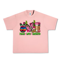 Salmon But first cafecito y chismecito Urban Heavy Tee - RanaPortraitStore