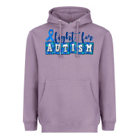 Lavender fight for autism Heavyweight Hoodie - AdoDesignShop
