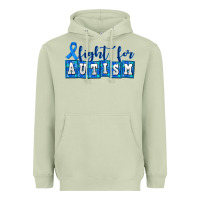 Matcha fight for autism Heavyweight Hoodie - AdoDesignShop