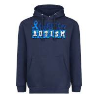 Navy fight for autism Heavyweight Hoodie - AdoDesignShop