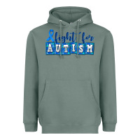 Sage fight for autism Heavyweight Hoodie - AdoDesignShop