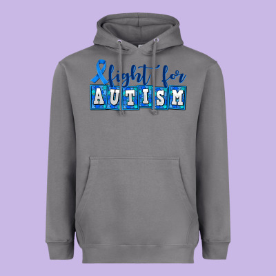 Fight For Autism Heavyweight Hoodie Designed By Adodesignshop